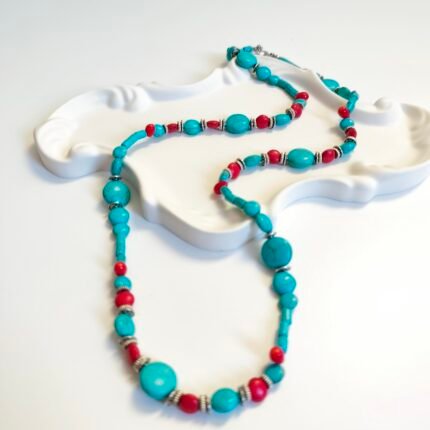 Bohemian Style Agate Necklace