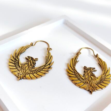 Phoenix Gold Earring