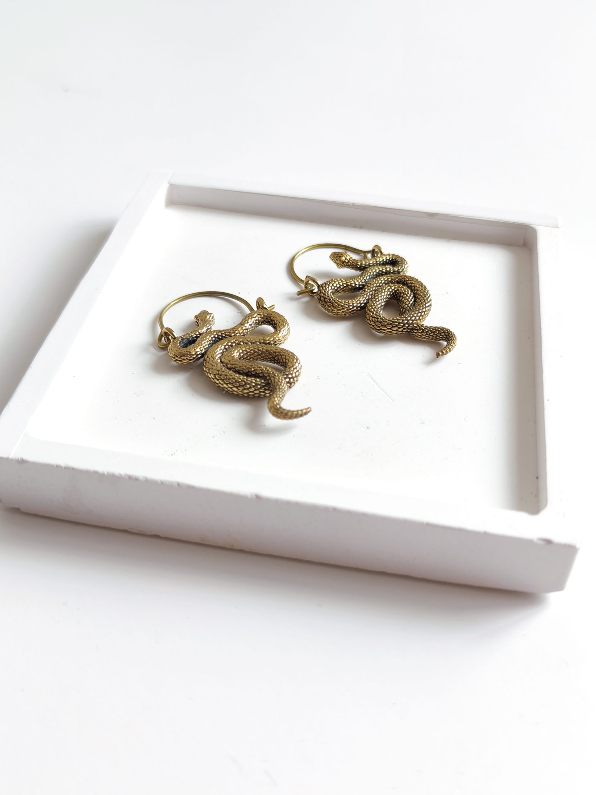 Vintage Mythological Women's Earrings - Image 2