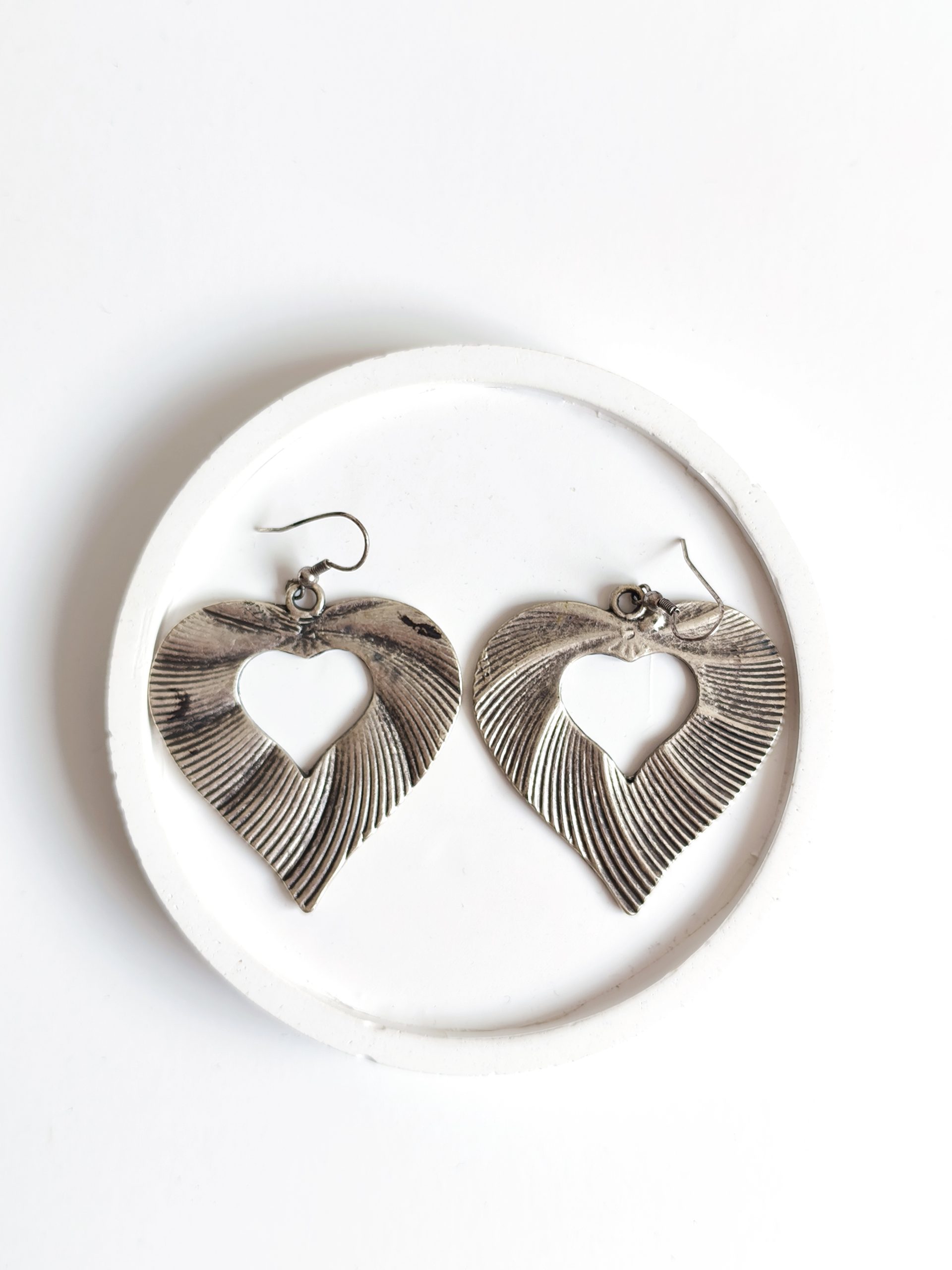 Handmade Vintage Boho Heart Women's Earrings - Bohemart Boho Jewellery