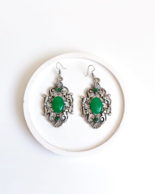 Emerald Green Earrings